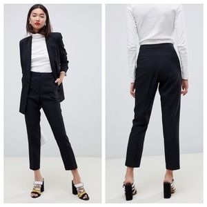 ASOS Black Ankle Grazer Dress Pants